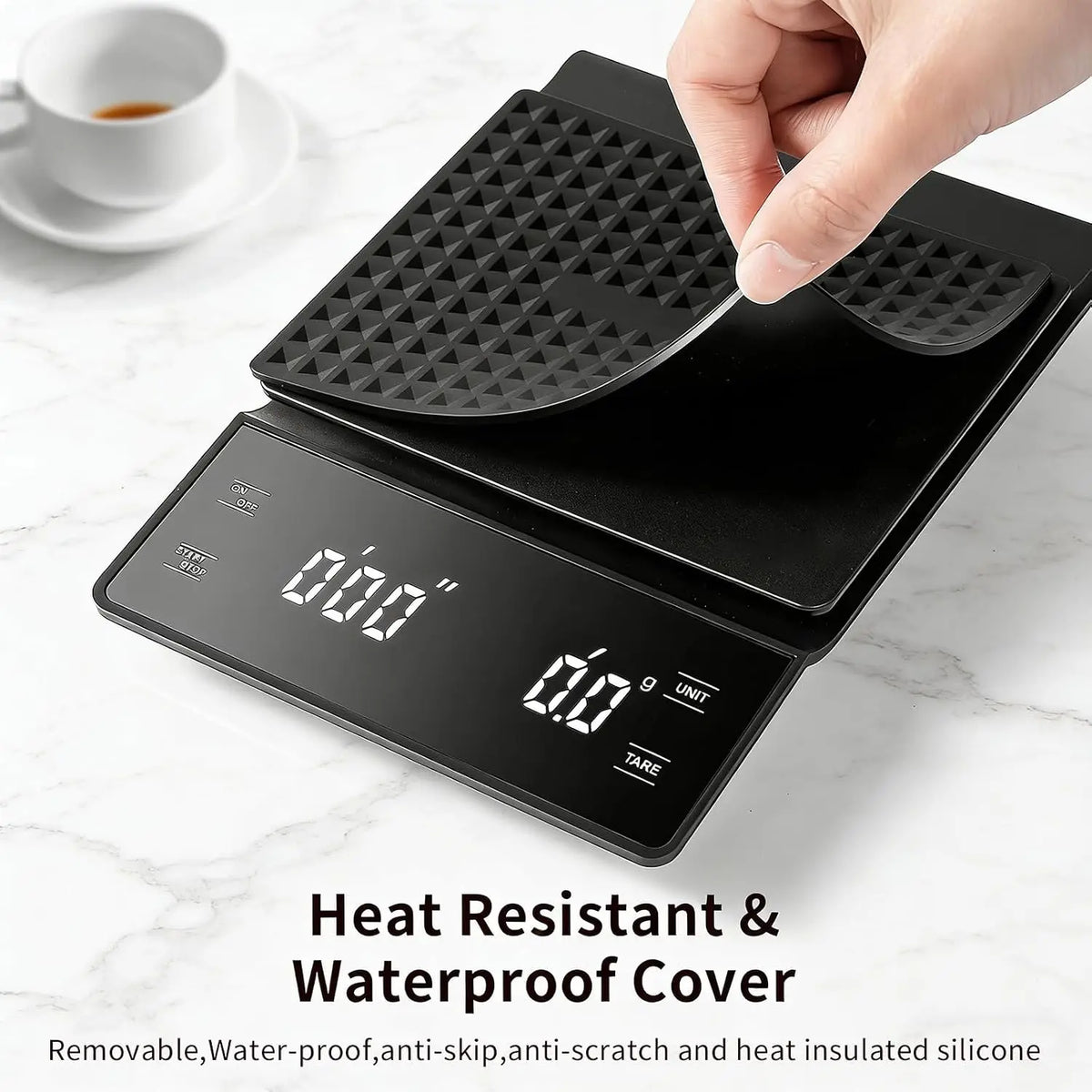 ScoopSense Coffee Scale — 3kg/0.1g with Brew Timer