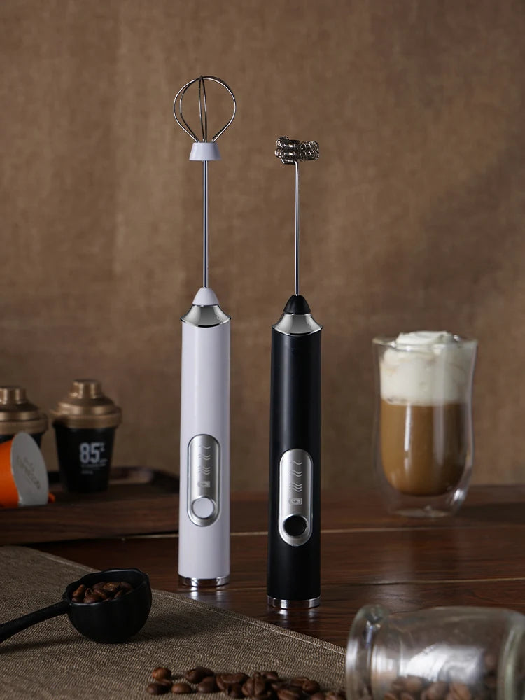 ScoopSense Handheld Milk Frother — Café Foam in 15 Seconds