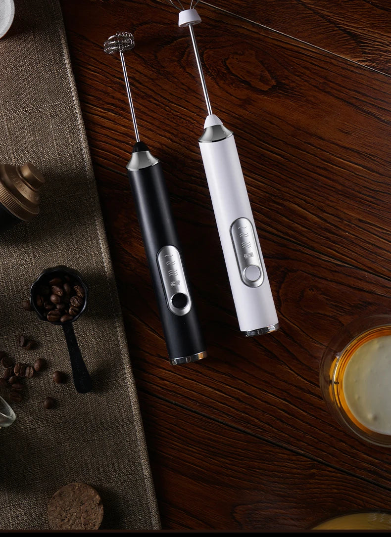 ScoopSense Handheld Milk Frother — Café Foam in 15 Seconds